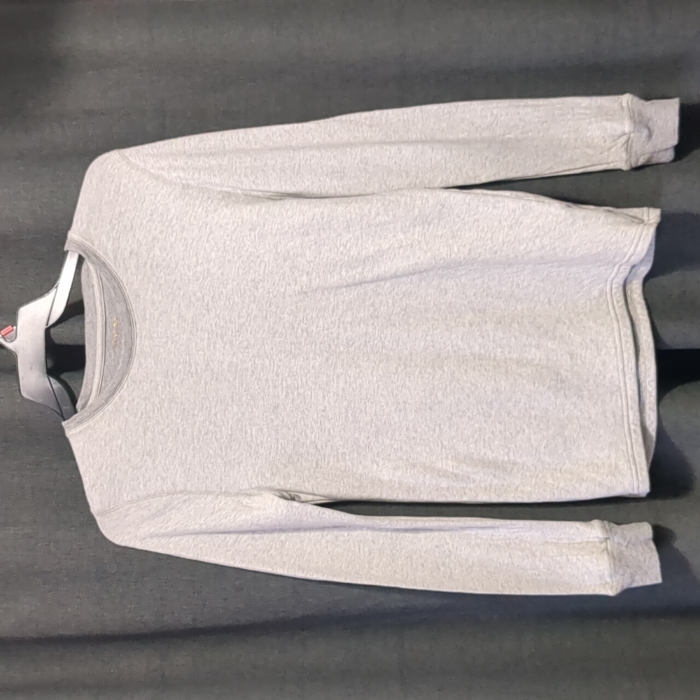 Sonoma Grey Tunic Crewneck Sweater M